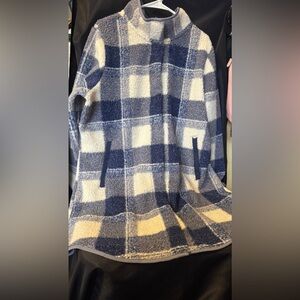 Cozy Sherpa Button Up Jacket NWT